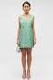 Oroton Embellished Shift Dress - Mint Leaf