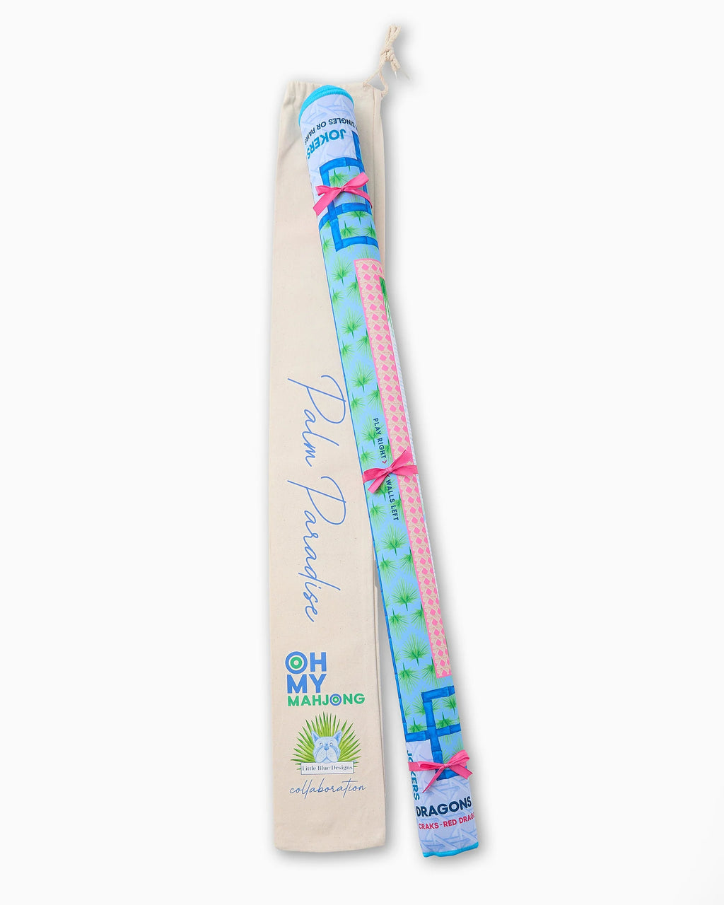 Oh My Mahjong Palm Paradise Mat