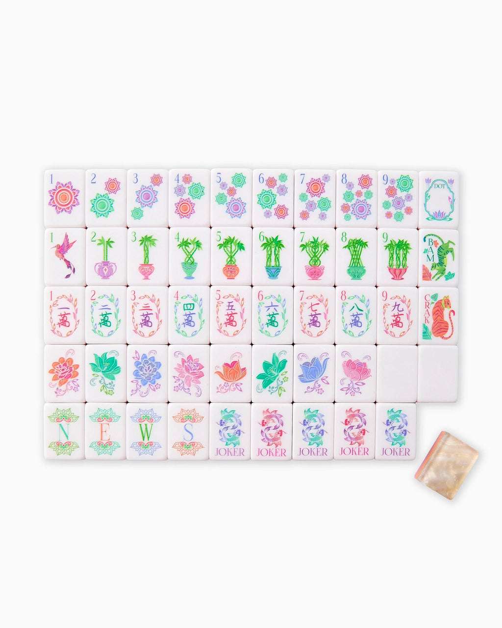 Oh My Mahjong Pearlescent Mahjong Tiles