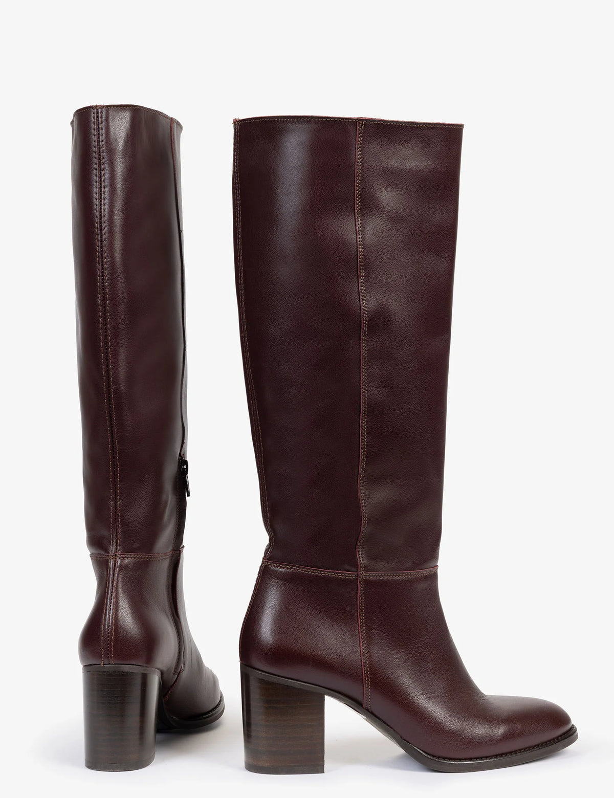 Penelope Chilvers Stow Leather Boot - Bordeaux