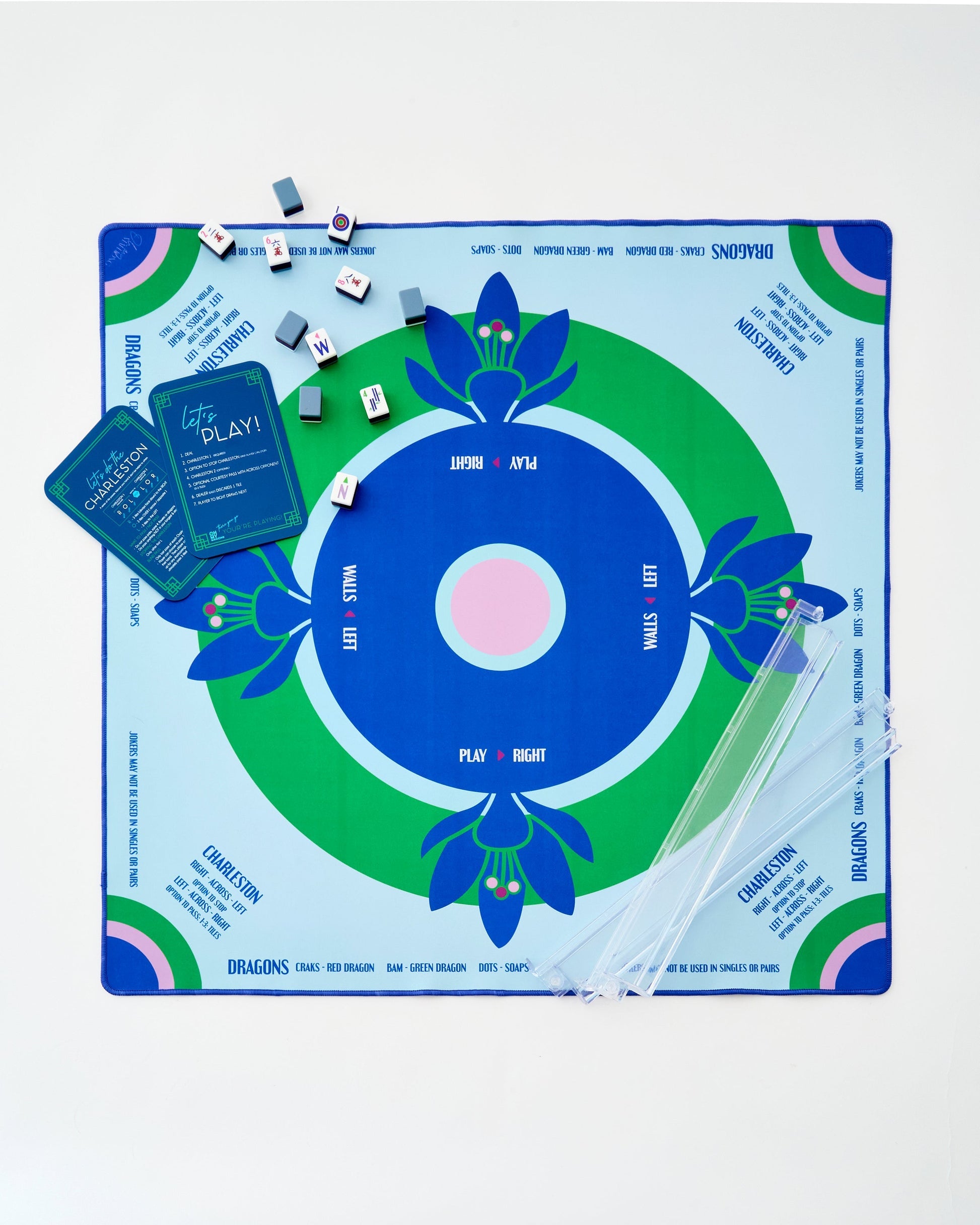 Oh My Mahjong Preppy Soiree Mahjong Mat