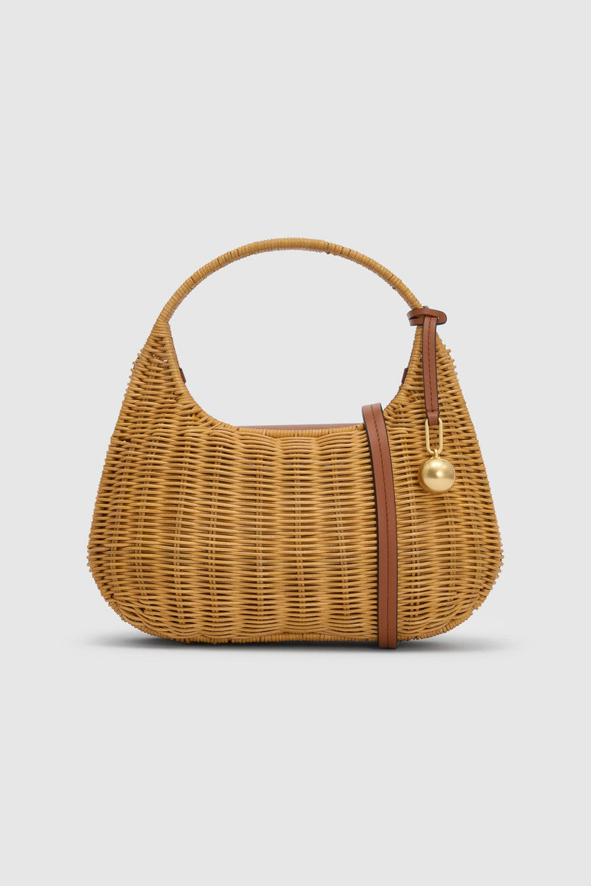 Oroton Clara Wicker Mini Bag