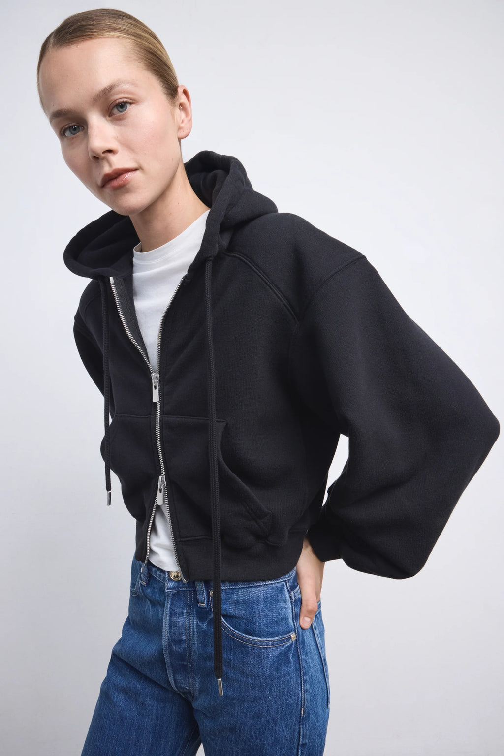 Ruadh The Augustine Hoodie in Black