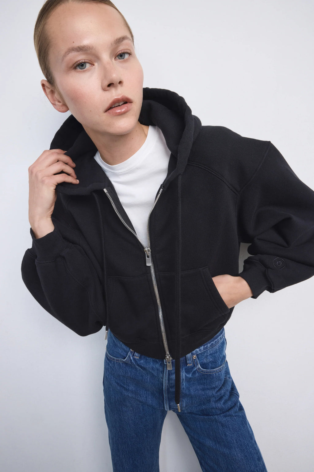 Ruadh The Augustine Hoodie in Black