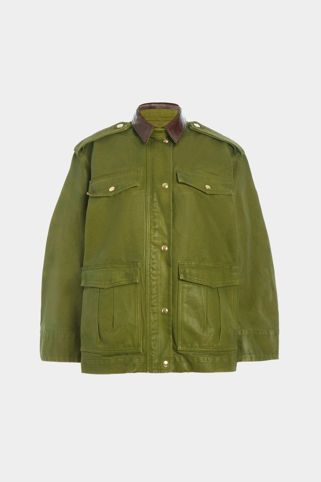 Ruadh Etienne Jacket in Army Green