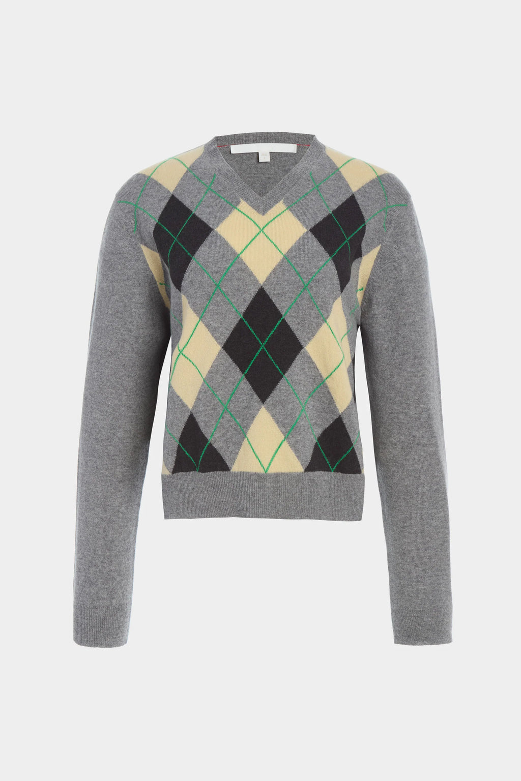 Ruadh The Academy Argyle in Grey Yellow