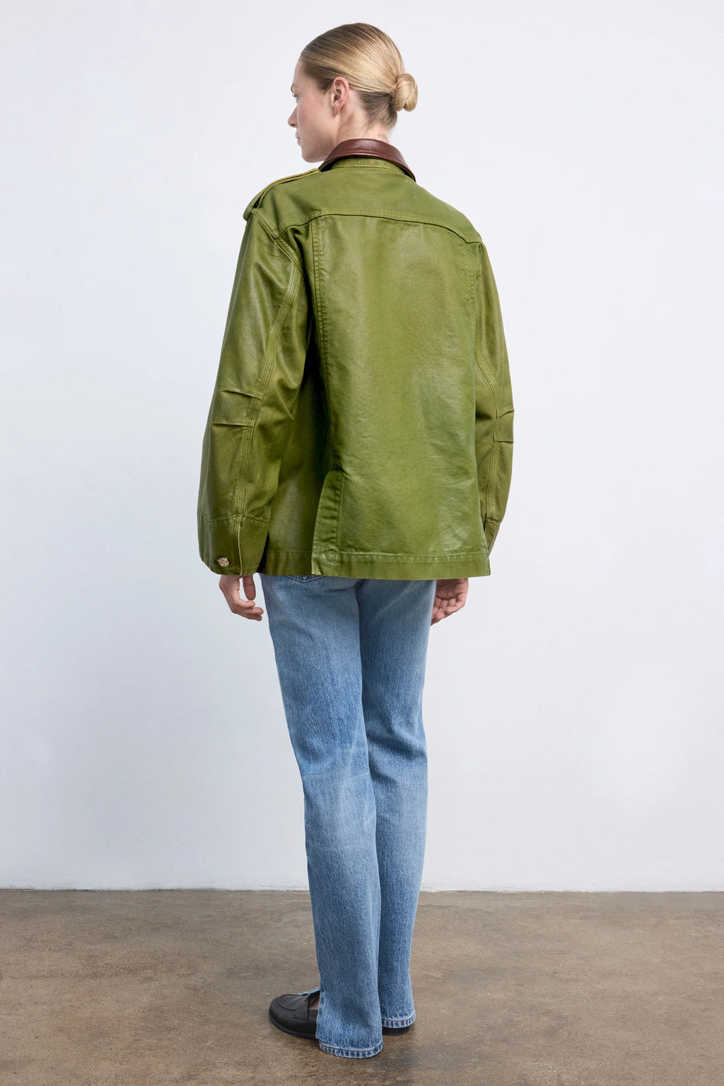 Ruadh Etienne Jacket in Army Green