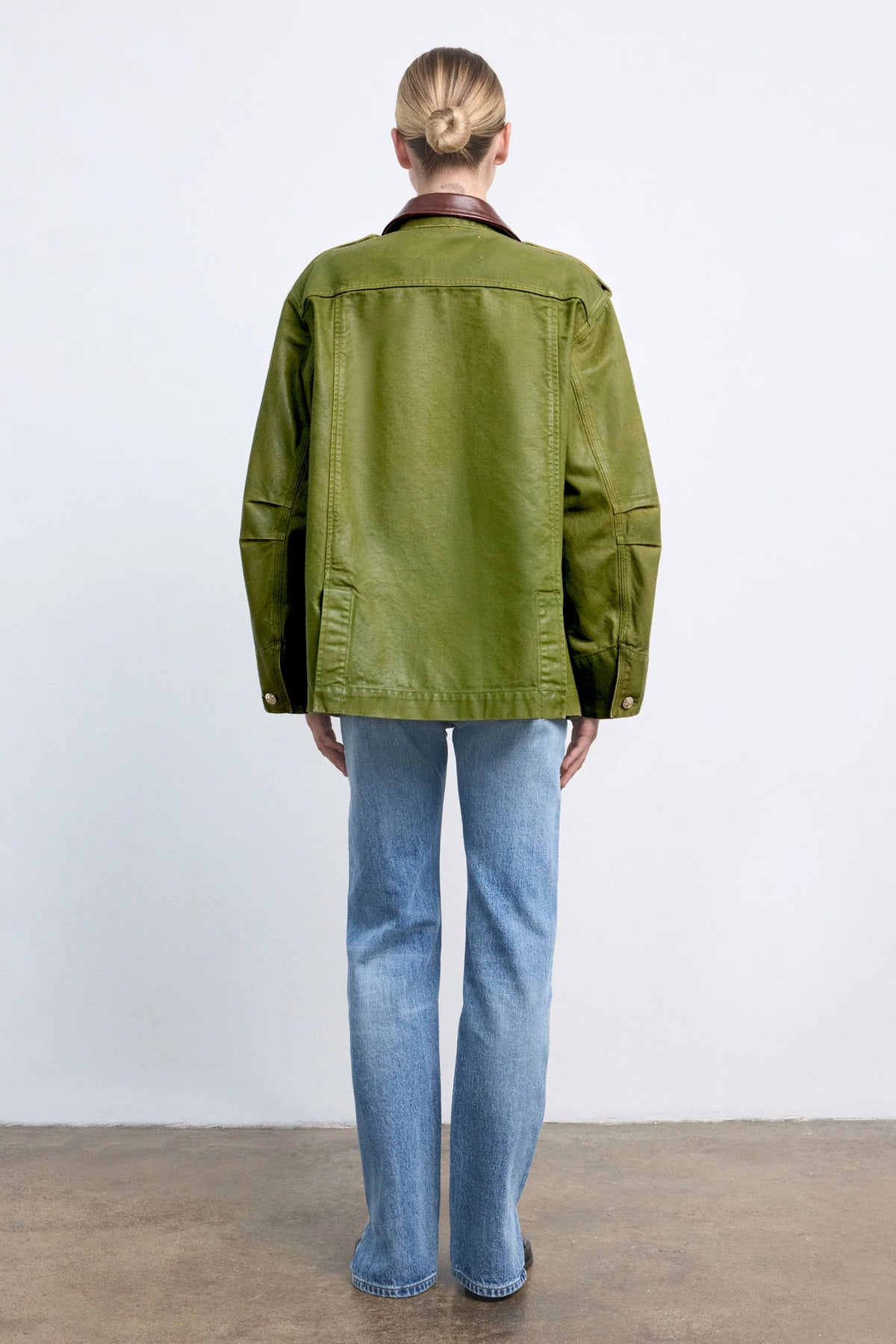 Ruadh Etienne Jacket in Army Green