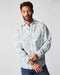 Billy Reid Tuscumbia Linen Shirt - Sea Blue