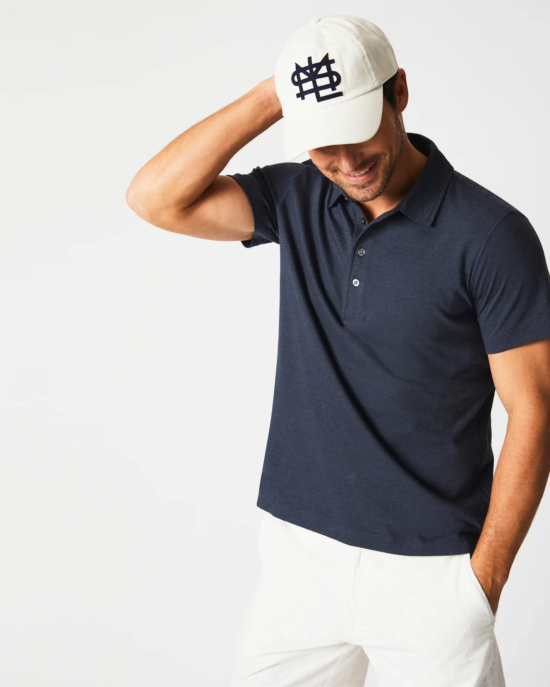 Billy Reid MSL Cap - White