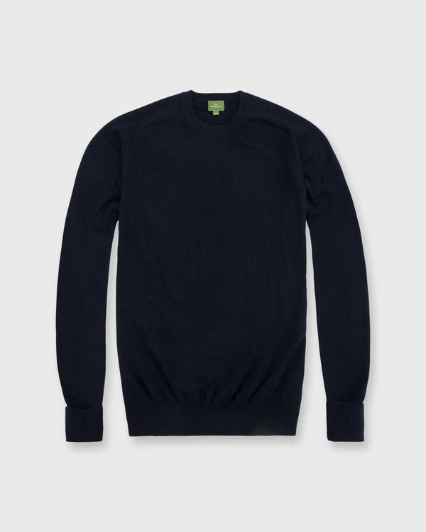 Sid Mashburn Classic Crewneck - Navy Cashmere