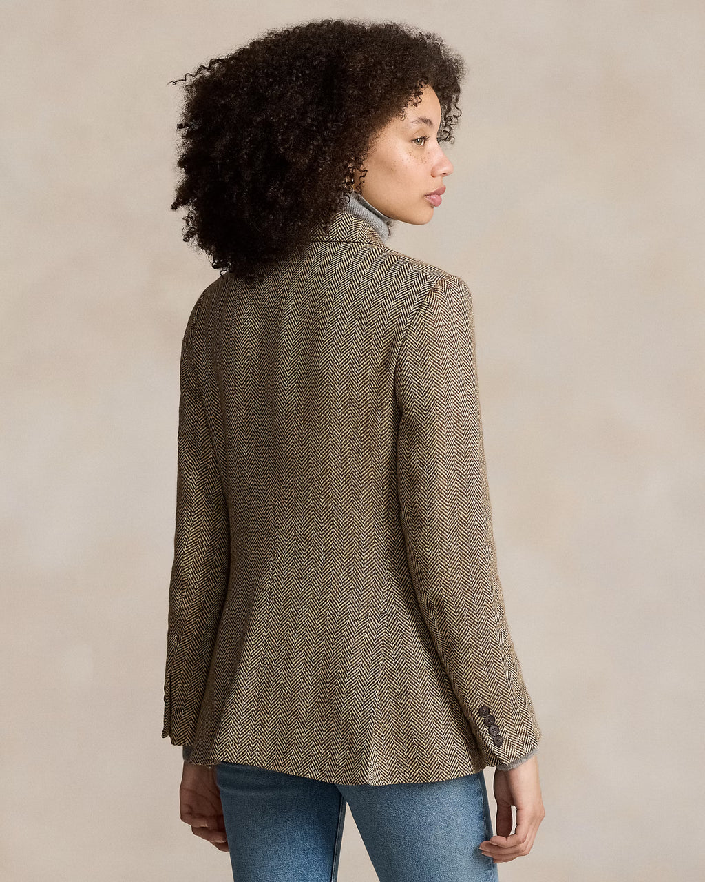Polo Ralph Lauren Herringbone Linen-Blend Blazer