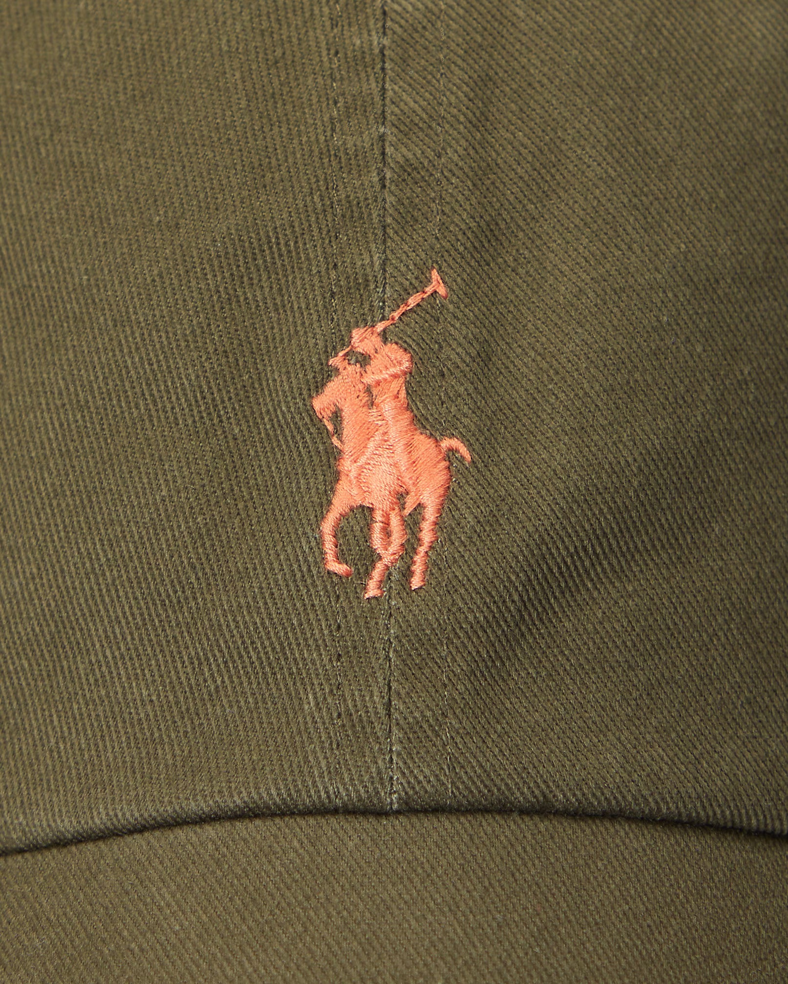 Polo Ralph Lauren The Iconic Cotton Chino Ball Cap - Canopy Olive