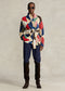 Polo Ralph Lauren Patchwork-Motif Cotton-Linen Cardigan