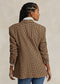 Polo Ralph Lauren Houndstooth Tweed Wool-Blend Blazer