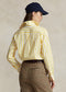 Polo Ralph Lauren Relaxed Fit Striped Cotton Shirt - Yellow/White Stripe