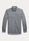 Polo Ralph Lauren Classic Fit Plaid Poplin Shirt - White/Green Multi