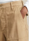 Polo Ralph Lauren Cotton Sateen Utility Pant  - Khaki