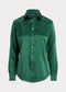 Polo Ralph Lauren Classic Fit Silk Shirt - Vermont Green