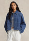 Polo Ralph Lauren Cropped Denim Car Coat