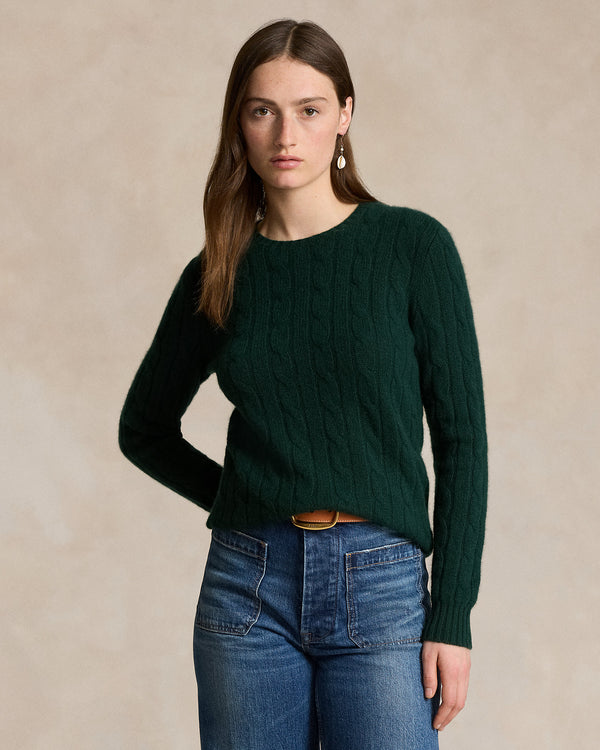 Polo Ralph Lauren Cable-Knit Wool-Cashmere Sweater