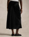 Polo Ralph Lauren Double-Faced Satin Skirt - Black