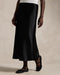 Polo Ralph Lauren Double-Faced Satin Skirt - Black