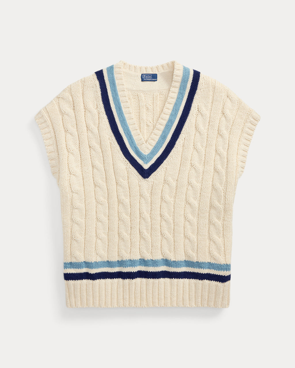 Polo Ralph Lauren Cable-Knit Cotton Cricket Sweater Vest