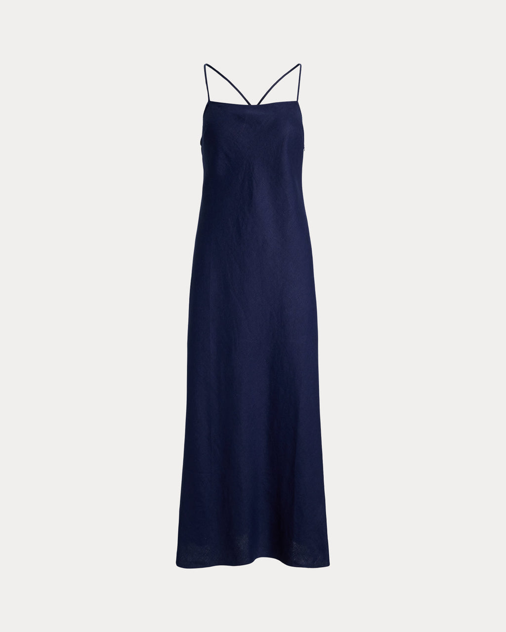 Polo Ralph Lauren Linen Sleeveless A-Line Dress - Newport Navy