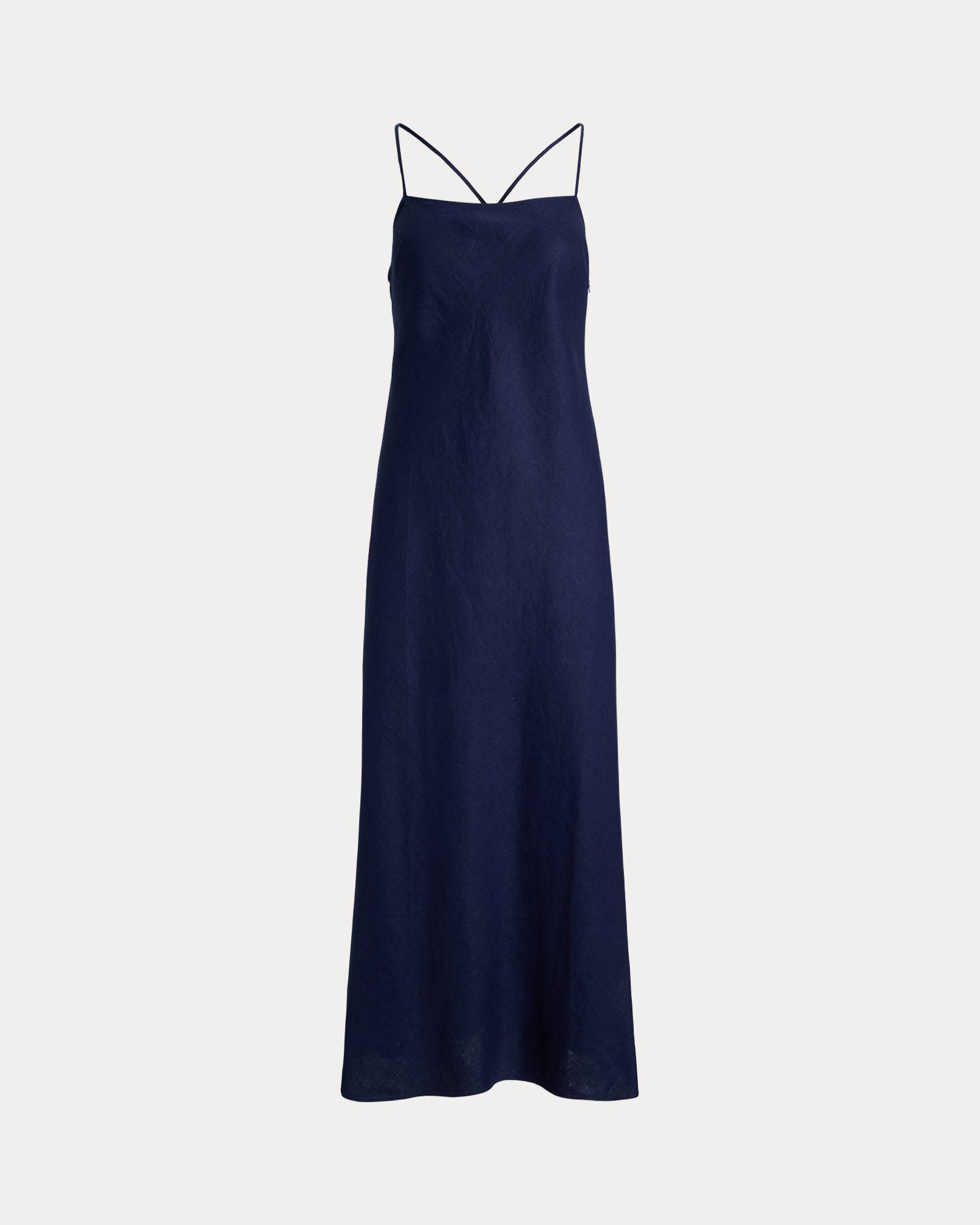 Polo Ralph Lauren Linen Sleeveless A-Line Dress - Newport Navy
