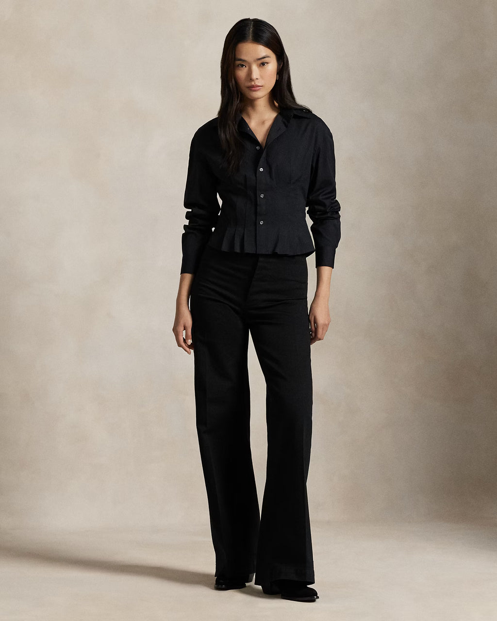 Polo Ralph Lauren Seamed Cotton Shirt