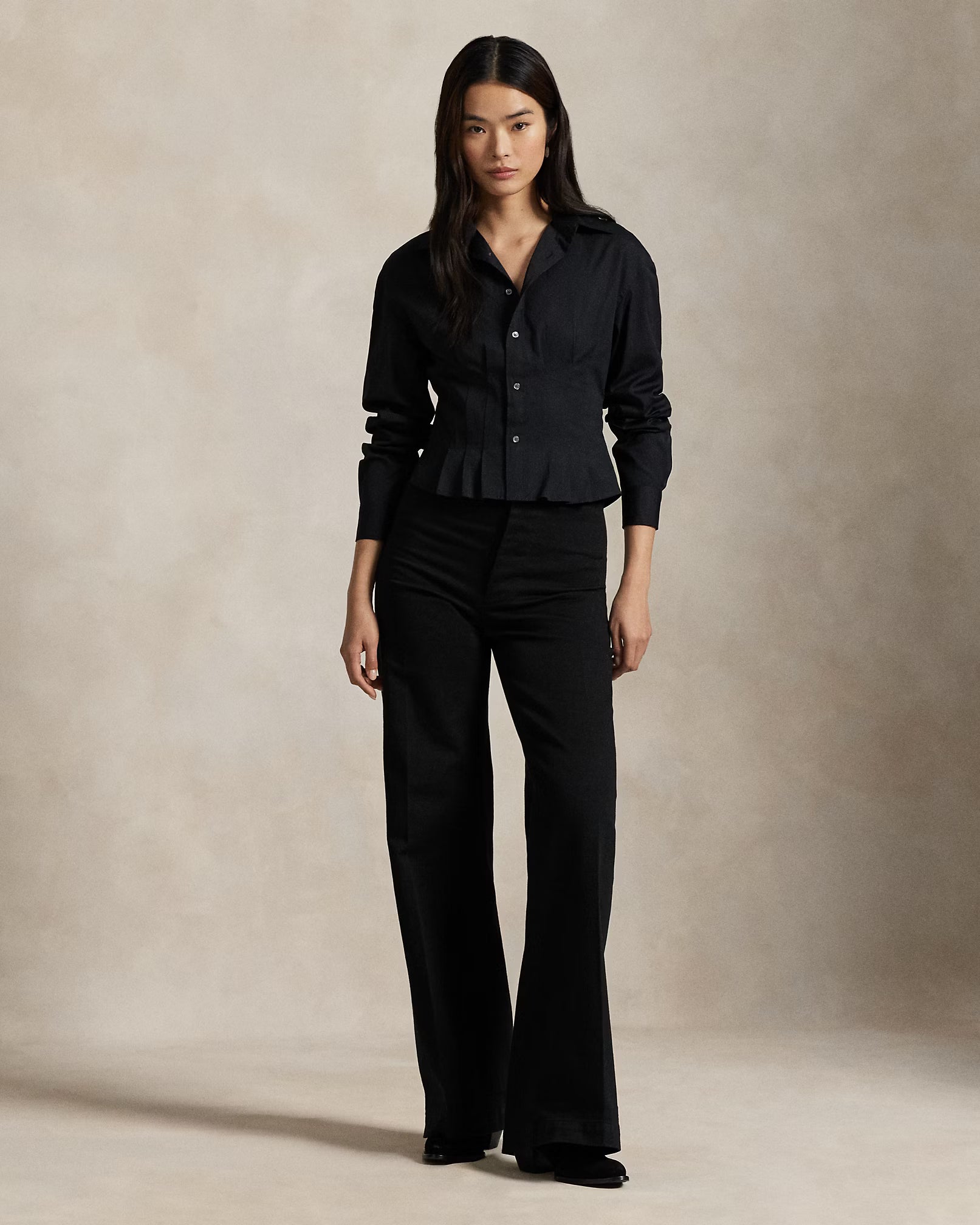 Polo Ralph Lauren Seamed Cotton Shirt