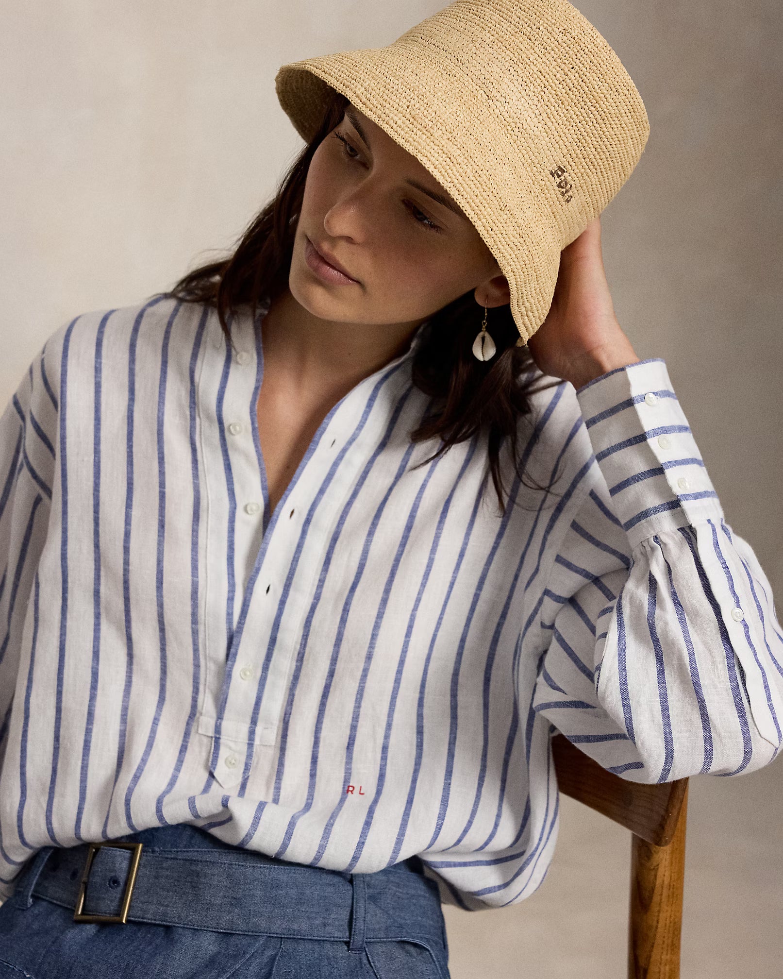 Polo Ralph Lauren Striped Linen Shirt