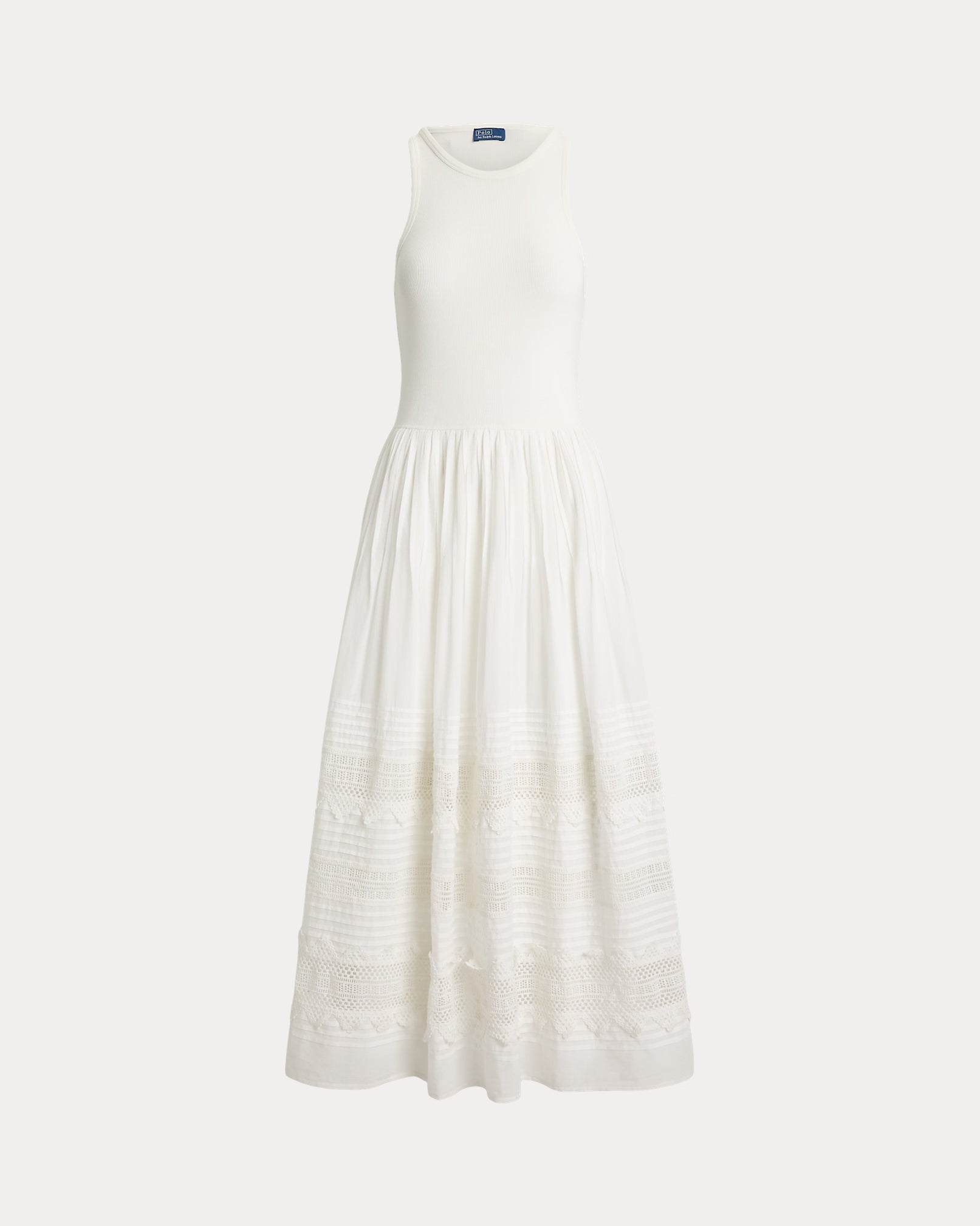 ralph lauren dress lace Polo Ralph Lauren Lace-Trim Tank Dress Quattro Tizi