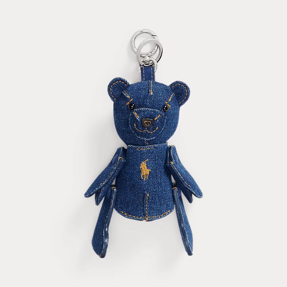 Polo Ralph Lauren - Polo Bear Denim Bag Charm