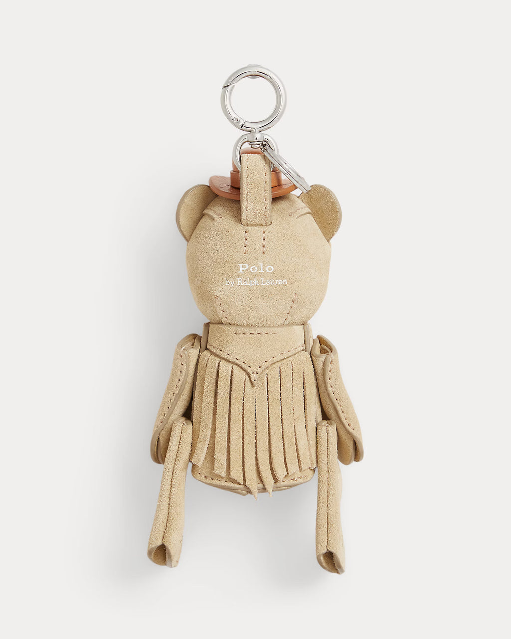 Polo Ralph Lauren - Western Polo Bear Leather Bag Charm - Cashew