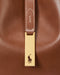 Polo Ralph Lauren Polo ID Leather Small Shoulder Bag  -  Brown