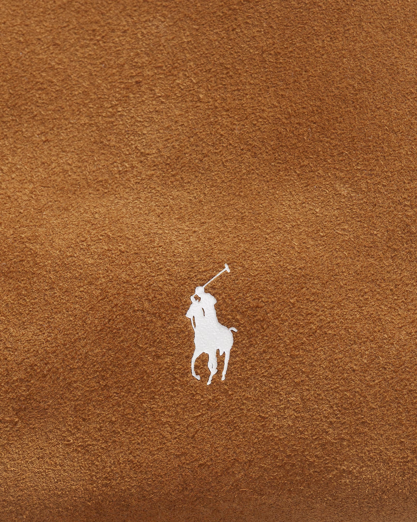 Polo Ralph Lauren Polo Play Suede Small Tote & Crossbody- Caramel