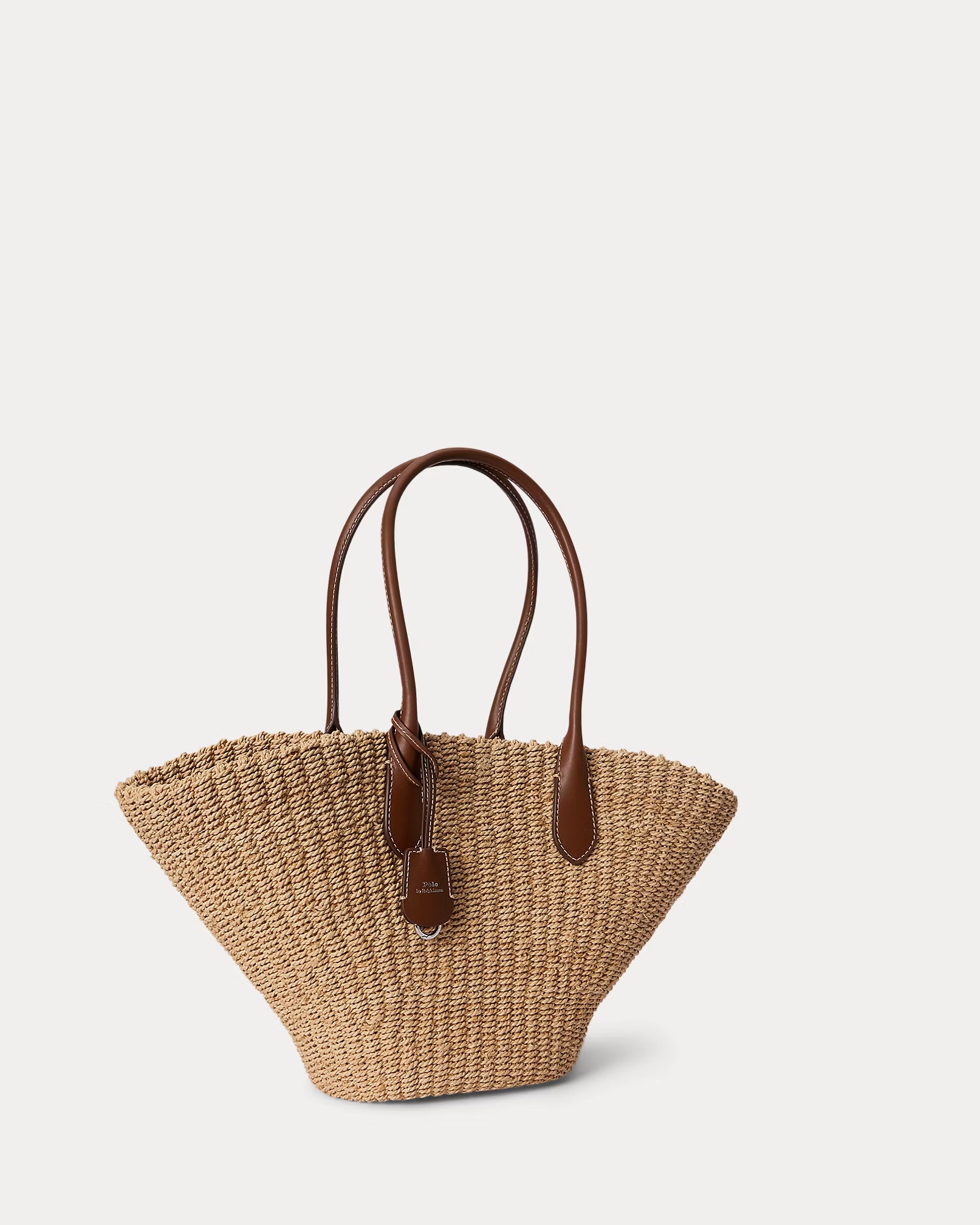 Polo Ralph Lauren Bellport Raffia Basket Tote