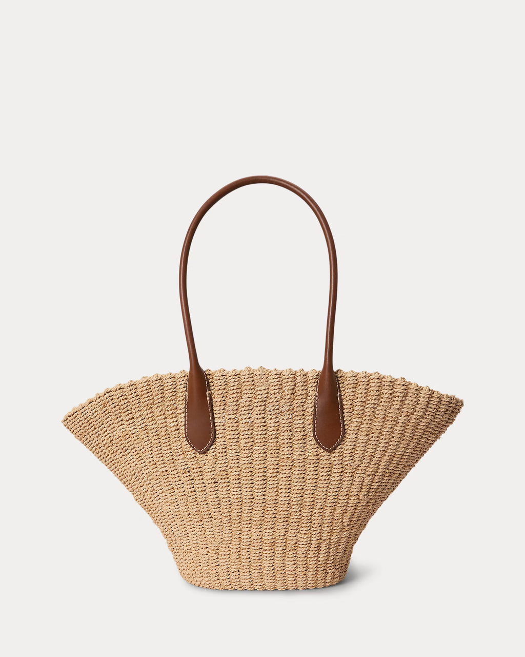 Polo Ralph Lauren Bellport Raffia Basket Tote