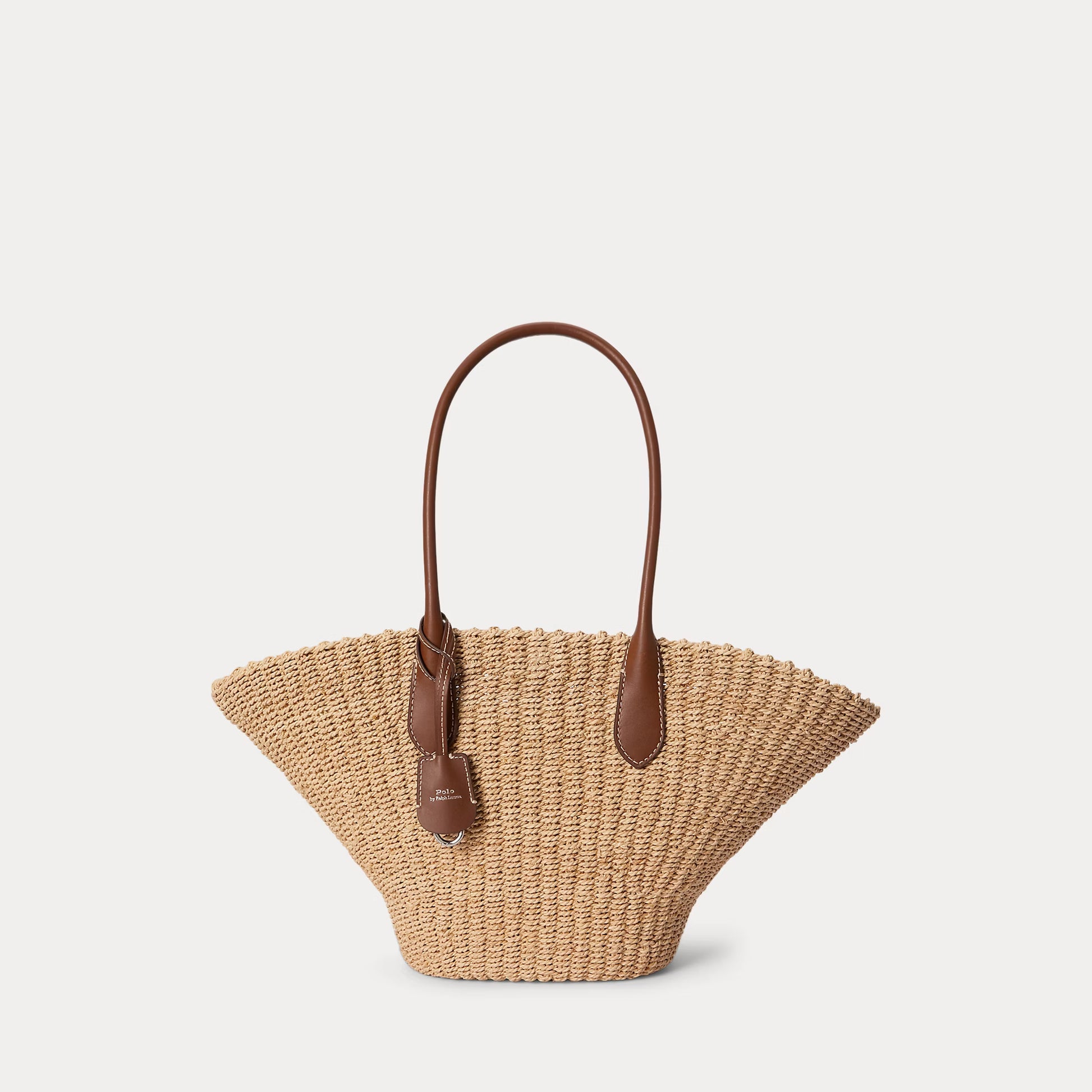 Polo Ralph Lauren Bellport Raffia Basket Tote