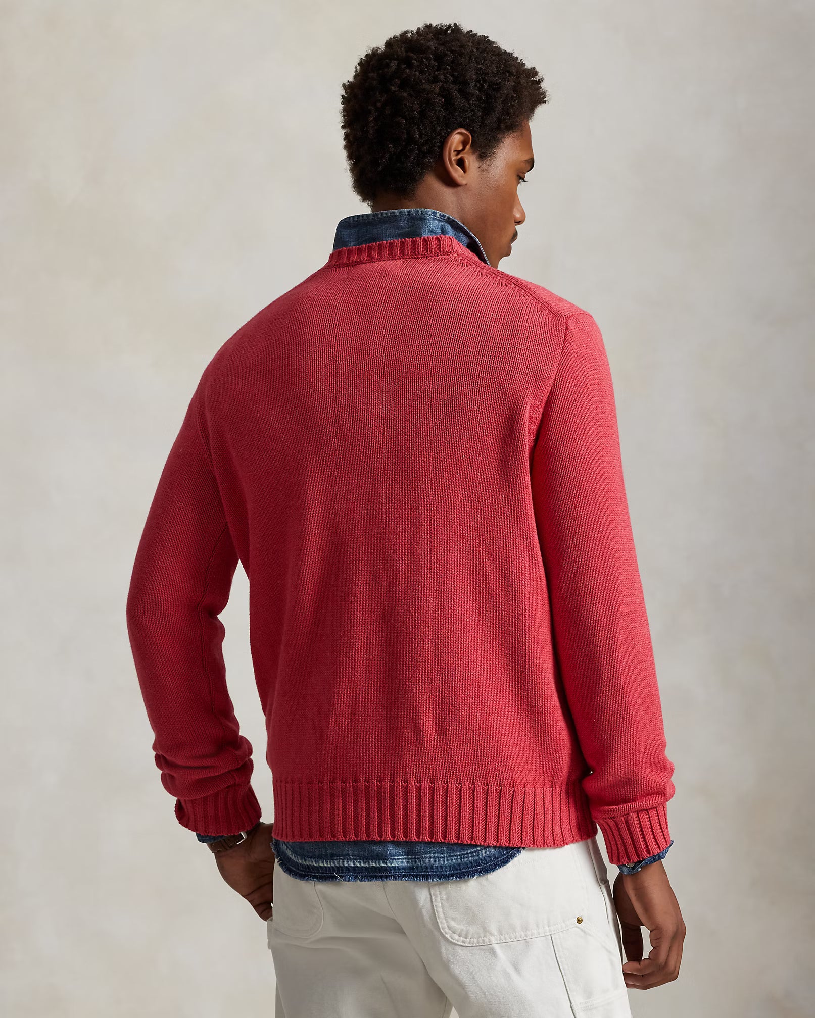 Polo Ralph Lauren The Iconic Flag Sweater - Red
