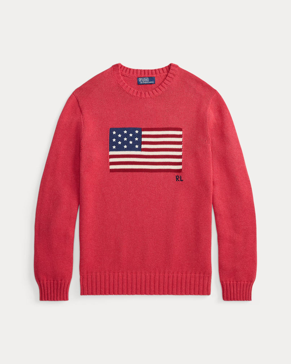 Polo Ralph Lauren The Iconic Flag Sweater - Red