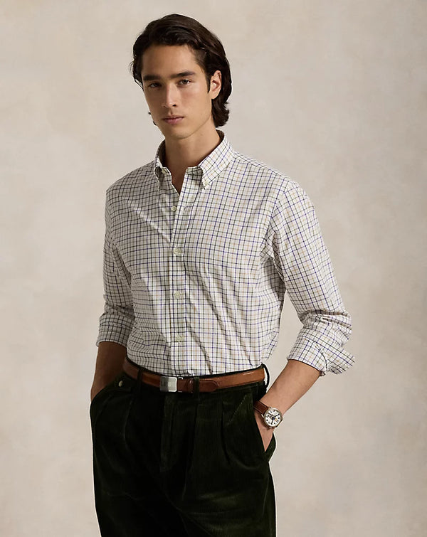 Polo Ralph Lauren Classic Fit Tattersall Poplin Shirt