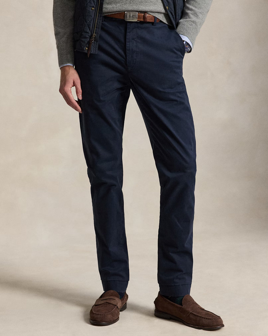 Polo Ralph Lauren Jarrett Slim Fit Sateen Pant - Aviator Navy