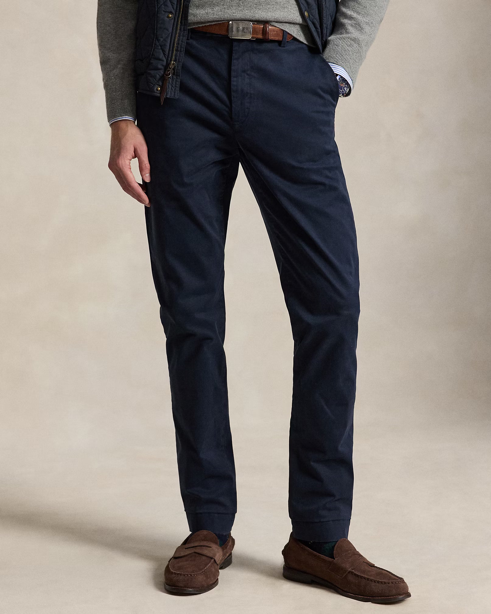 Polo Ralph Lauren Jarrett Slim Fit Sateen Pant - Aviator Navy