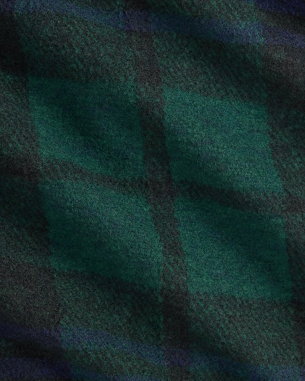 Polo Ralph Lauren Plaid Knit Overshirt - Blackwatch Plaid