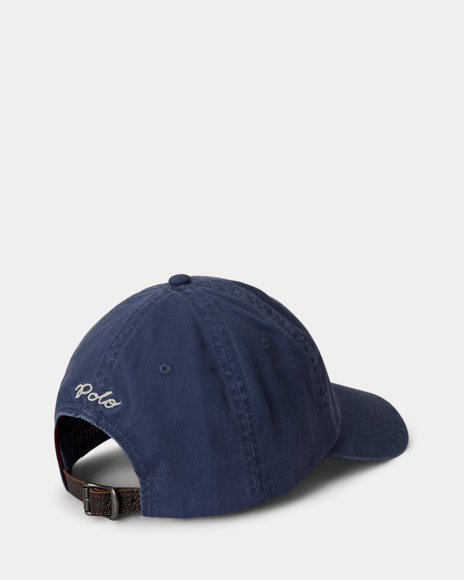Polo Ralph Lauren Flag-Embroidered Twill Ball Cap - Light Navy