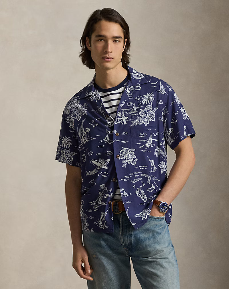 Polo Ralph Lauren Polo Camp Shirt - Harbour Island Bear