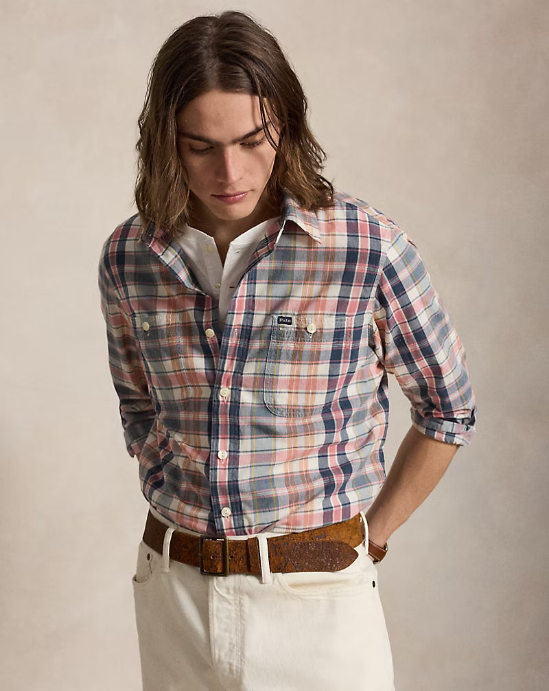 Polo Ralph Lauren Classic Fit Madras Workshirt